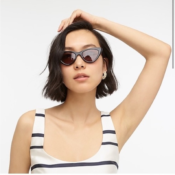 Jcrew Scoopneck midi dress in jacquard stripe 00 NWT - Picture 2 of 4